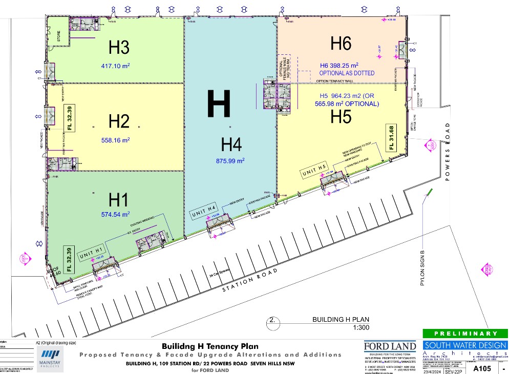 Building h floorplan